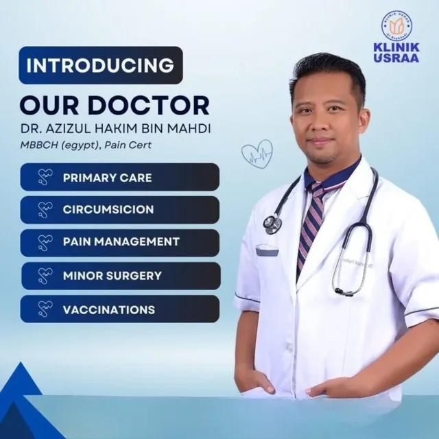 Dr. Azizul Hakim, doktor Klinik Usraa Senawang